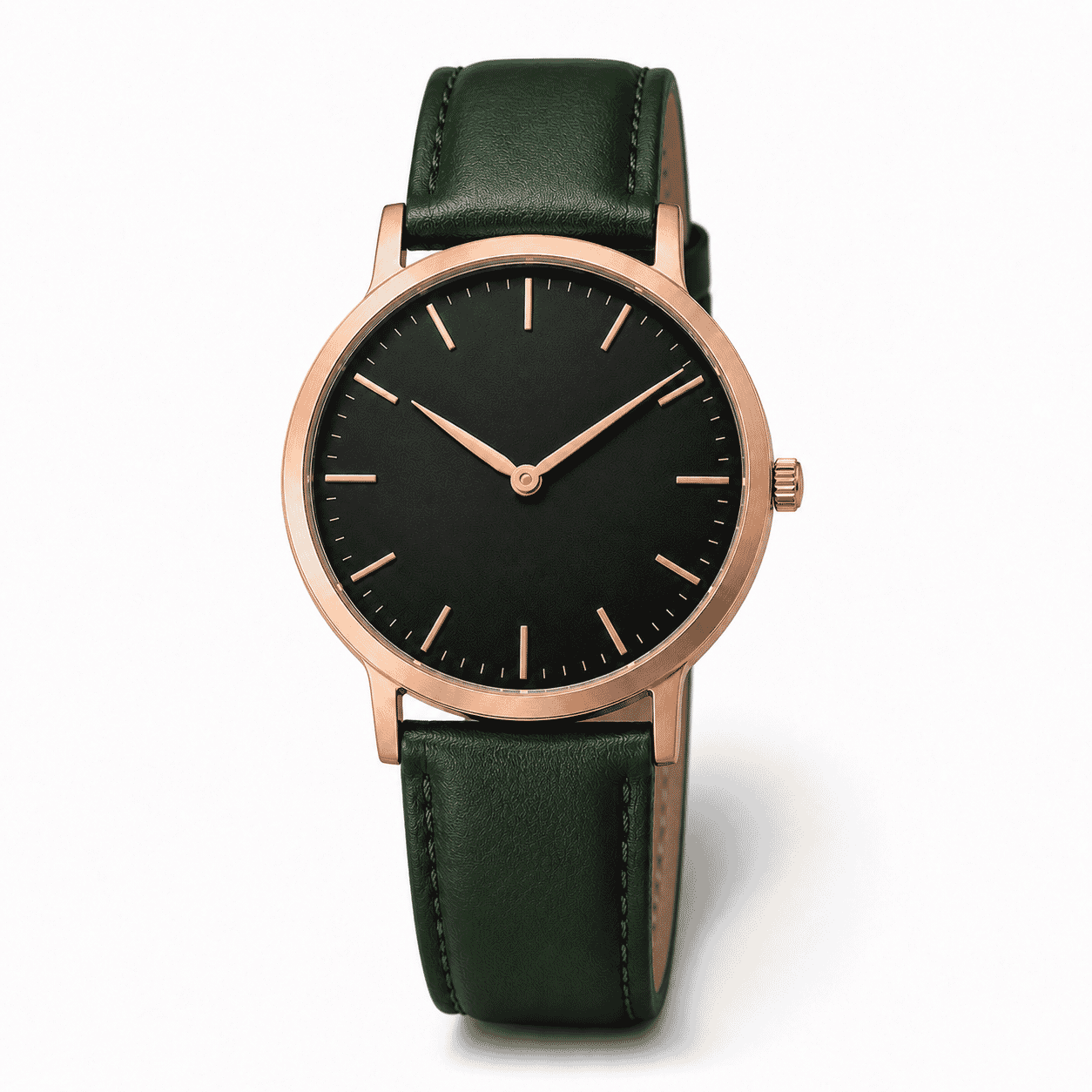 Leather / Dark Green